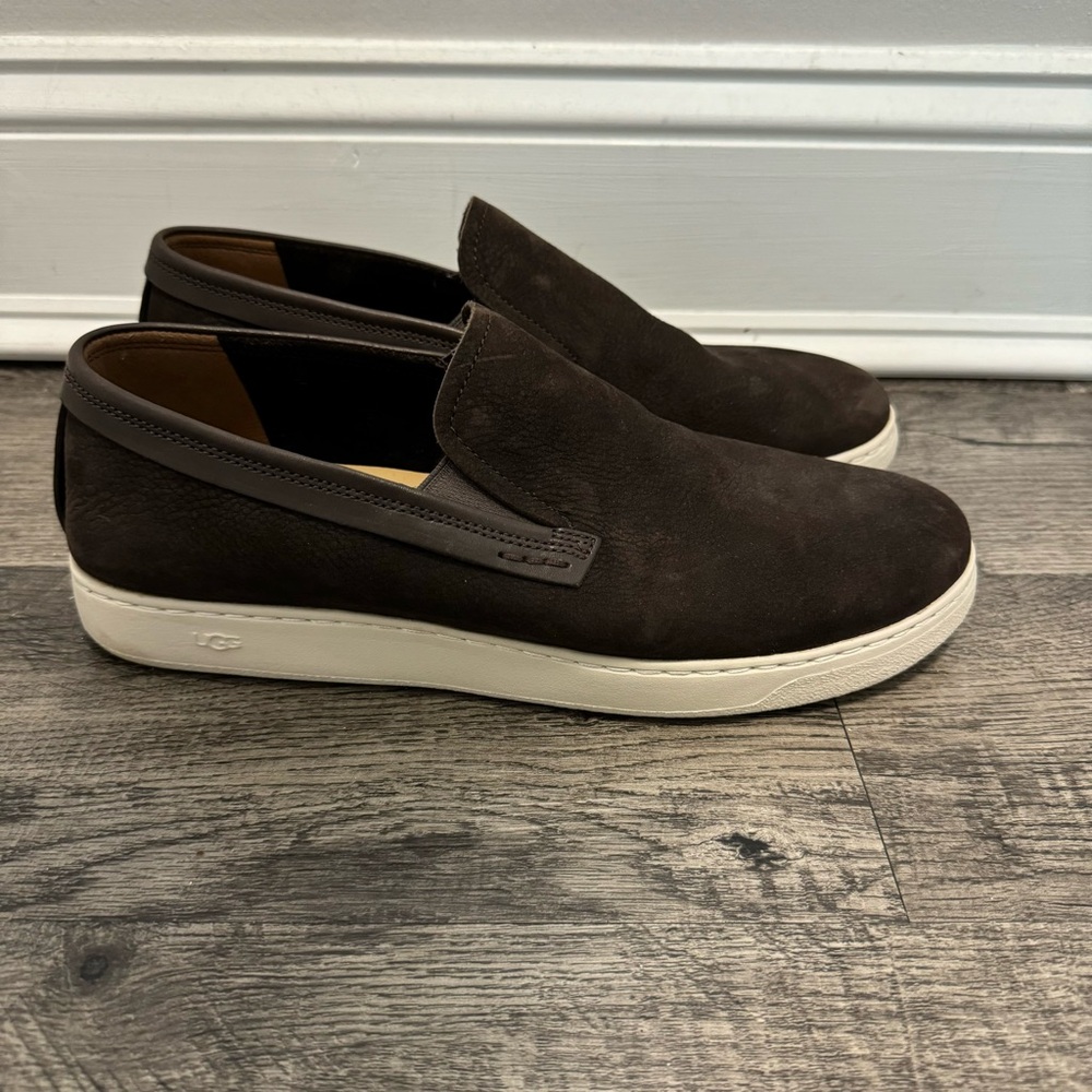 UGG Men's Pismo Slip On (1110980) Brown Casual Shoes Size US 10.5